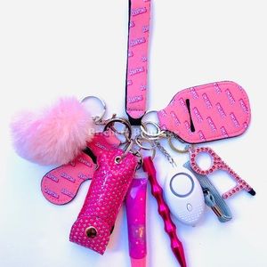Barbie Inspired Self Defense Keychain 💕